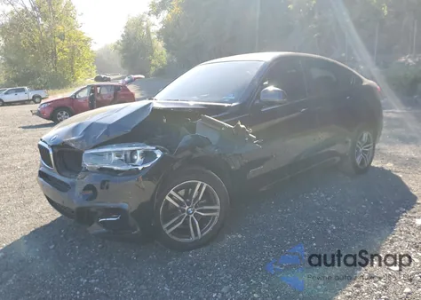 2016 BMW X6 xDrive35I z USA, uszkodzony, nr VIN 5UXKU2C54G0N80961